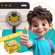 Тестирование & Vibe Debug. Охотники за багами - КИБЕРшкола программирования для детей, компьютерные курсы для школьников, начинающих и подростков - KIBERone г. Сызрань
