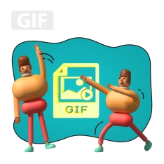 Gif-анимация - КИБЕРшкола программирования для детей, компьютерные курсы для школьников, начинающих и подростков - KIBERone г. Сызрань
