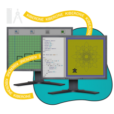 Исполнители чертежник и черепашка - КИБЕРшкола программирования для детей, компьютерные курсы для школьников, начинающих и подростков - KIBERone г. Сызрань