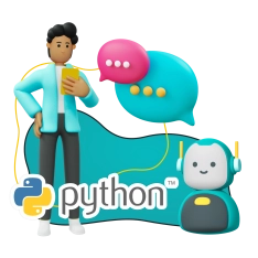 Умный чат-бот на Python на Telegram - КИБЕРшкола программирования для детей, компьютерные курсы для школьников, начинающих и подростков - KIBERone г. Сызрань