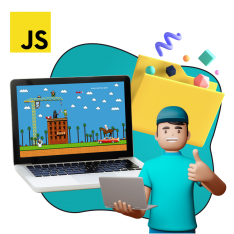 Программирование на JavaScript. Учимся создавать игры! - КИБЕРшкола программирования для детей, компьютерные курсы для школьников, начинающих и подростков - KIBERone г. Сызрань