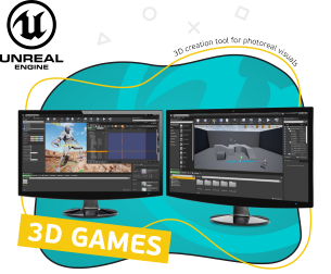 Unreal Engine 4. Игровой движок - Школа программирования для детей, компьютерные курсы для школьников, начинающих и подростков - KIBERone г. Сызрань