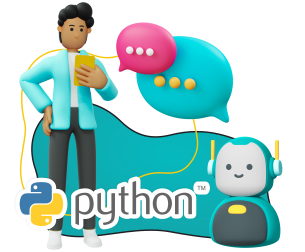 Умный чат-бот на Python - Школа программирования для детей, компьютерные курсы для школьников, начинающих и подростков - KIBERone г. Сызрань