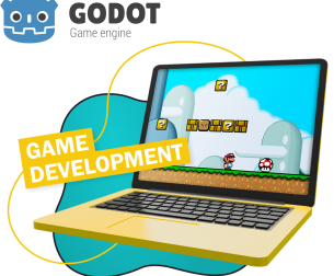 Godot.  Основа создания легендарных игр - КИБЕРшкола программирования для детей, компьютерные курсы для школьников, начинающих и подростков - KIBERone г. Сызрань