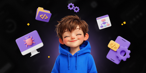 Идеальный сайт с нуля: код, дизайн и AI-помощник - КИБЕРшкола программирования для детей, компьютерные курсы для школьников, начинающих и подростков - KIBERone г. Сызрань